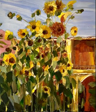 Sunflowers, Corfu